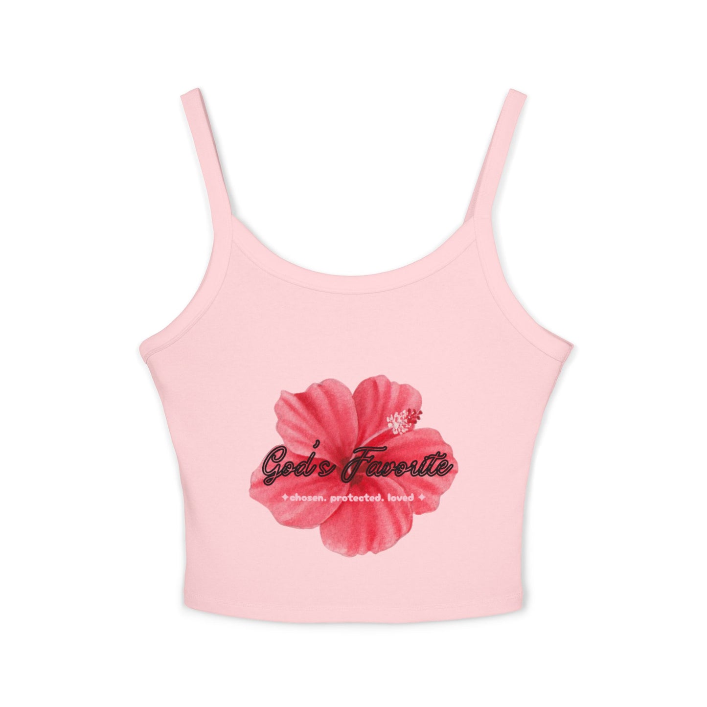 Hibiscus Floral Crop Tank