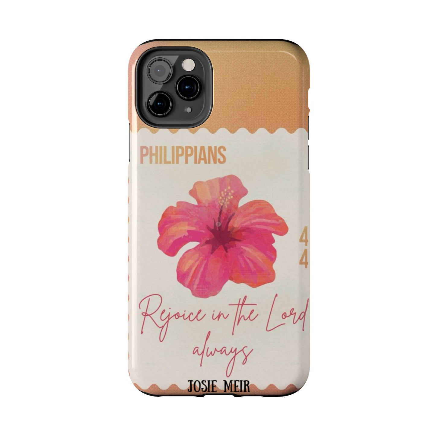 Philippians 4:4 Phone Case