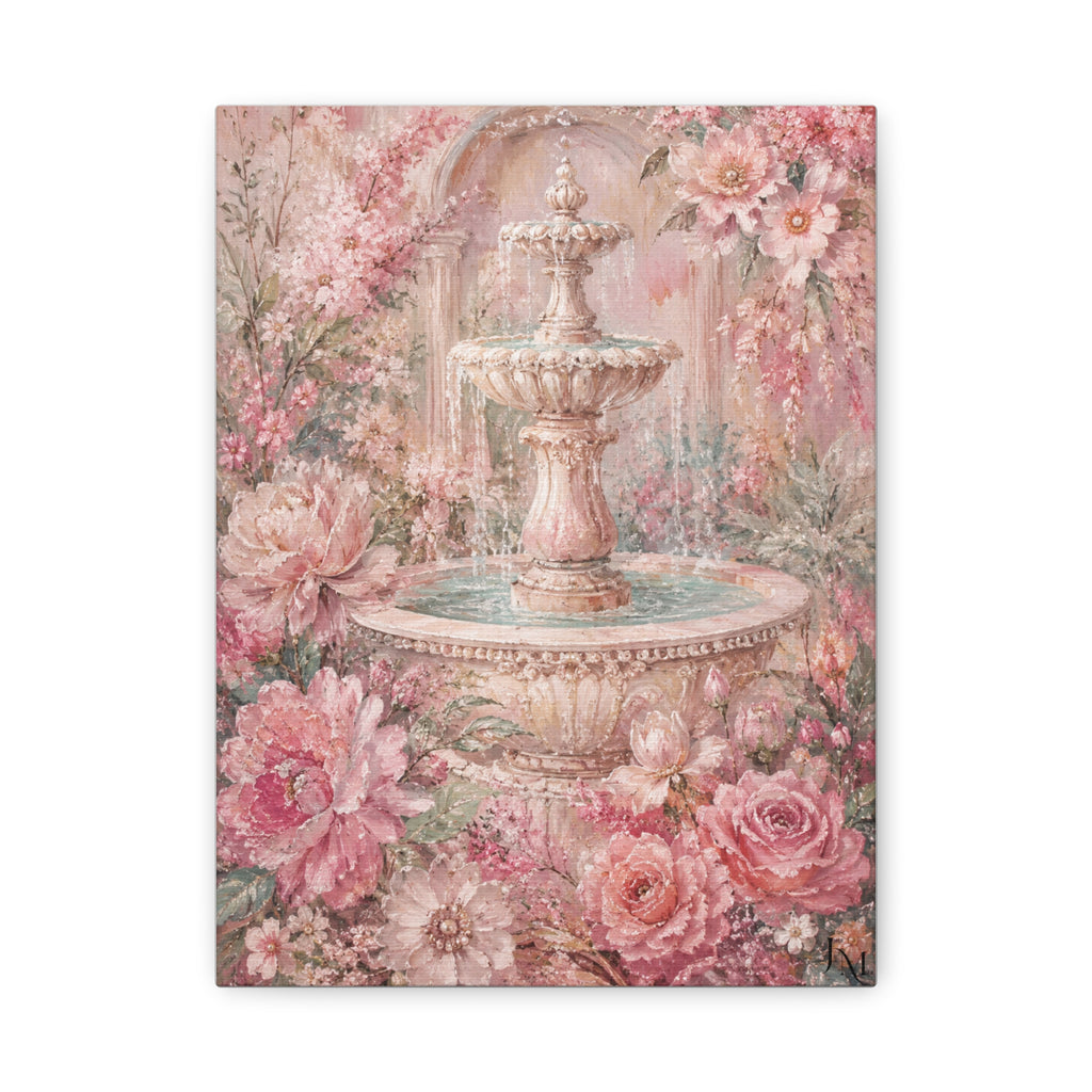 Vintage Fountain Print