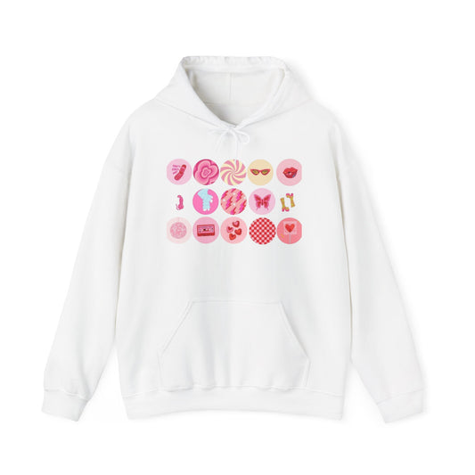 Sweet Treats Unisex Hoodie, Candy Design Sweatshirt
