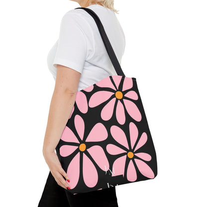 Floral Print Tote Bag