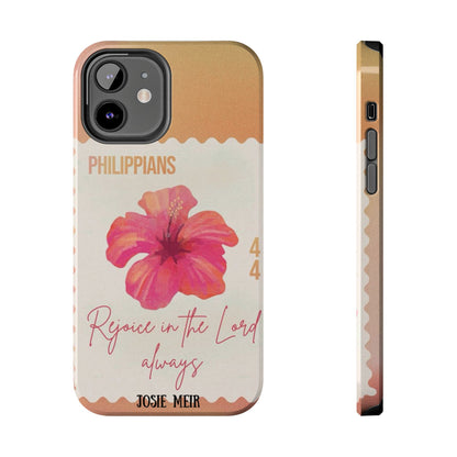 Philippians 4:4 Phone Case