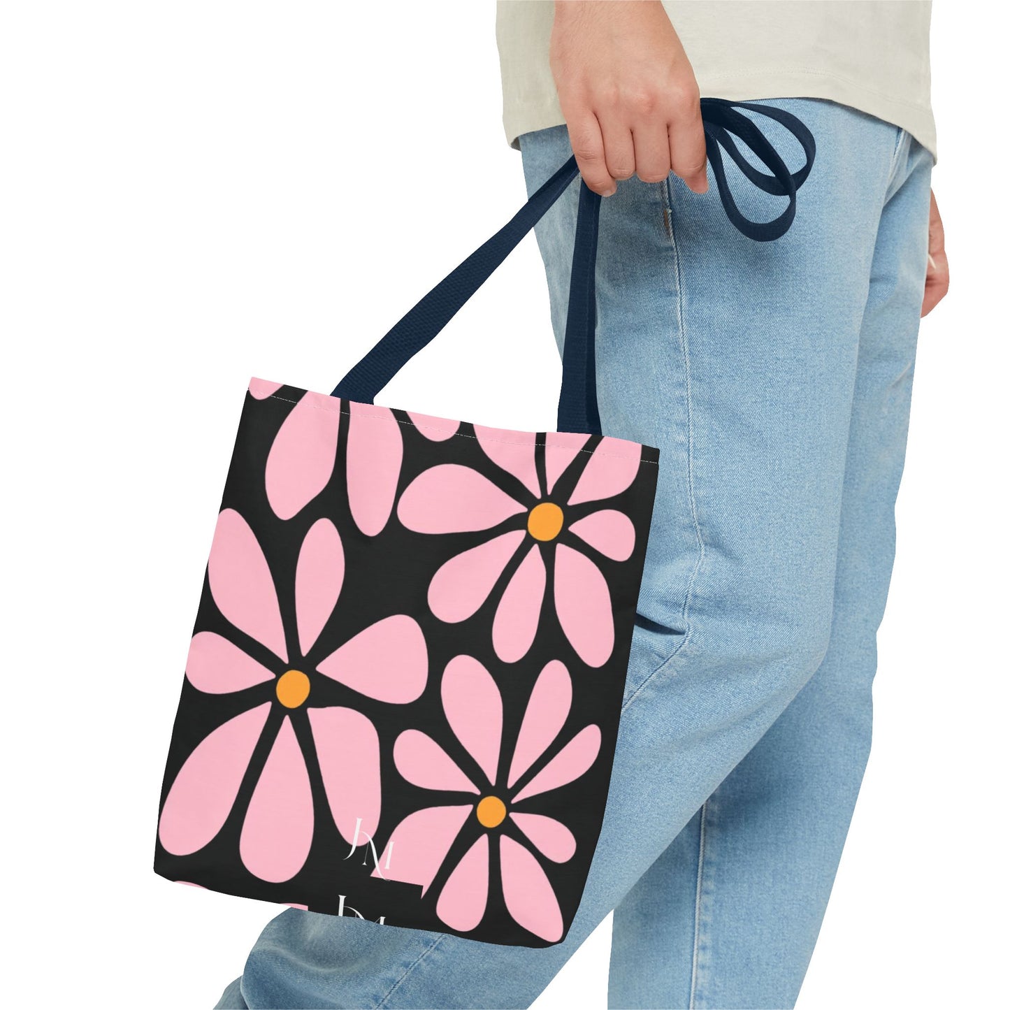 Floral Print Tote Bag