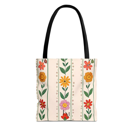 Floral Tote Bag - Bohemian Style