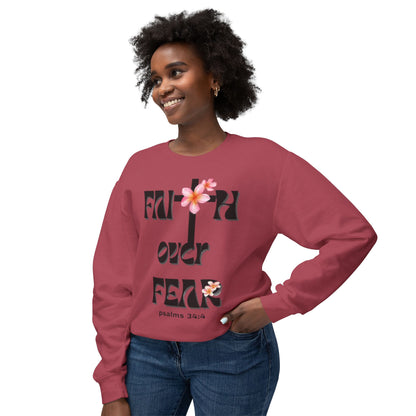 Faith Over Fear Crewneck Sweatshirt