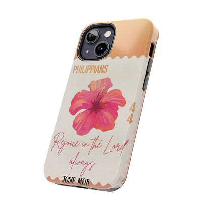 Philippians 4:4 Phone Case