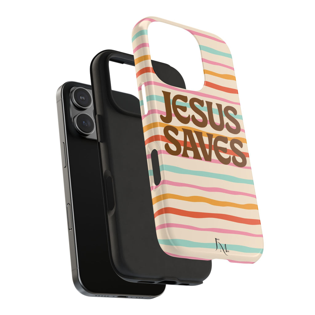 JESUS SAVES.