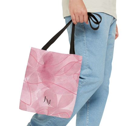 Blush Floral Tote Bag