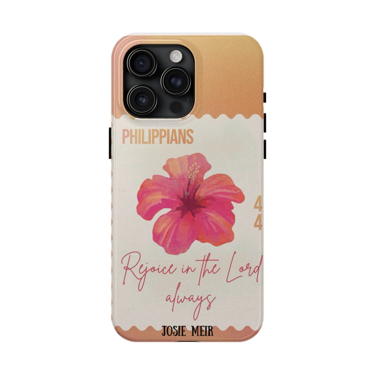 Philippians 4:4 Phone Case