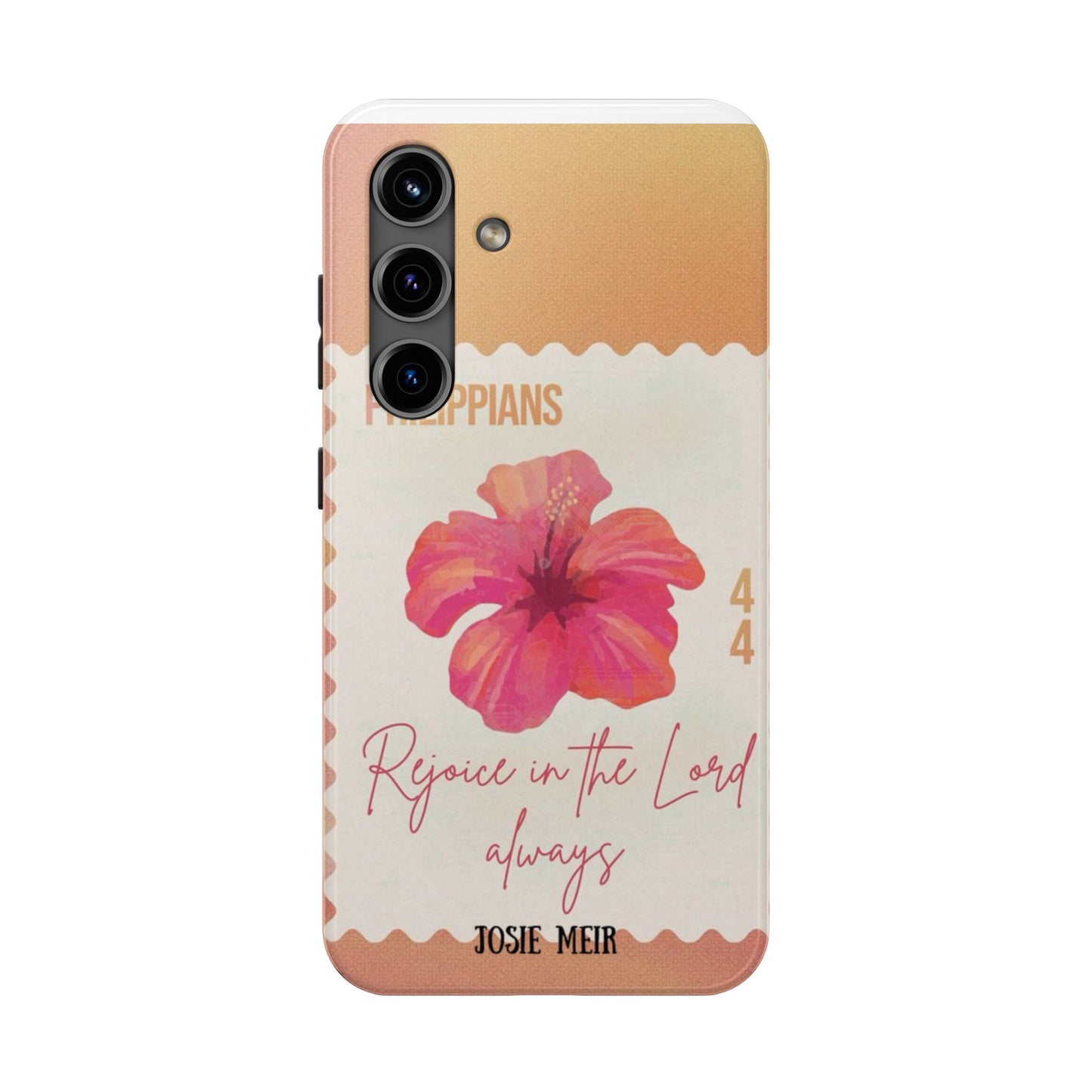 Philippians 4:4 Phone Case