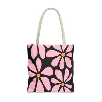 Floral Print Tote Bag