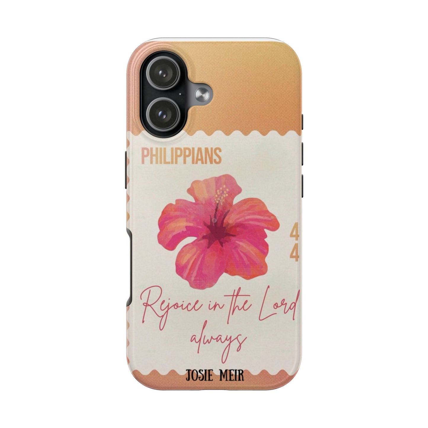 Philippians 4:4 Phone Case