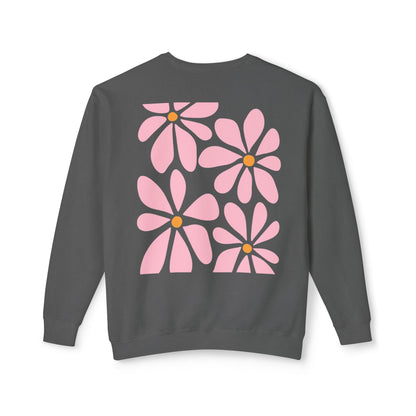 Chic Unisex Crewneck Sweatshirt with 'Oh La La' Design, Casual Fashion, Gift for Her, Cozy Style, Everyday Use