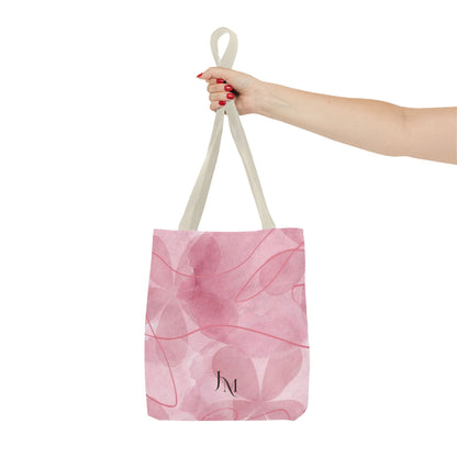 Blush Floral Tote Bag
