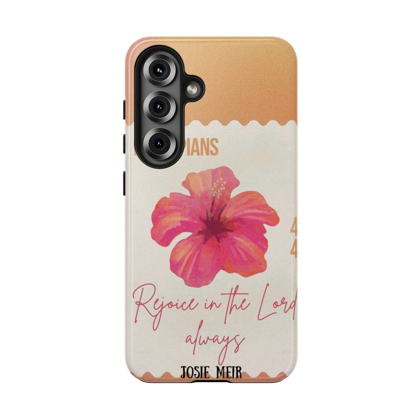 Philippians 4:4 Phone Case
