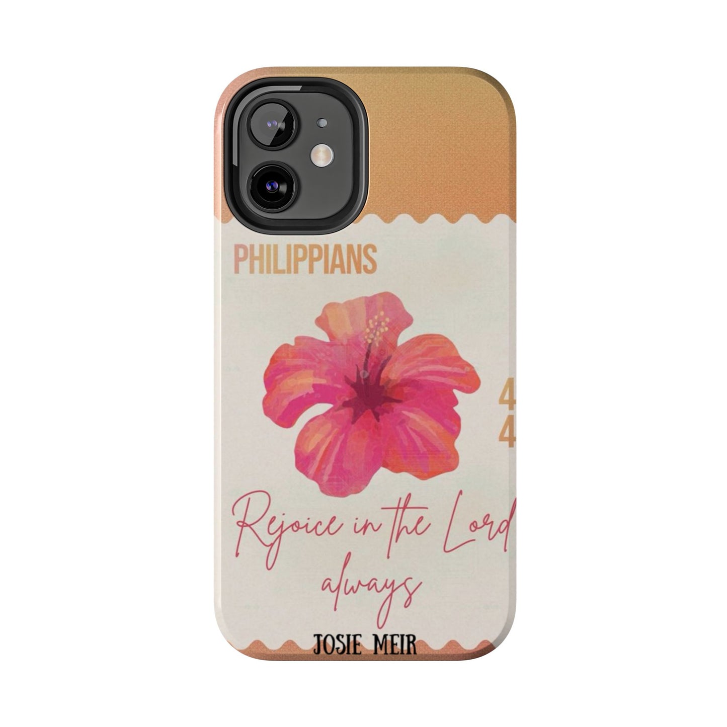 Philippians 4:4 Phone Case