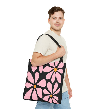 Floral Print Tote Bag