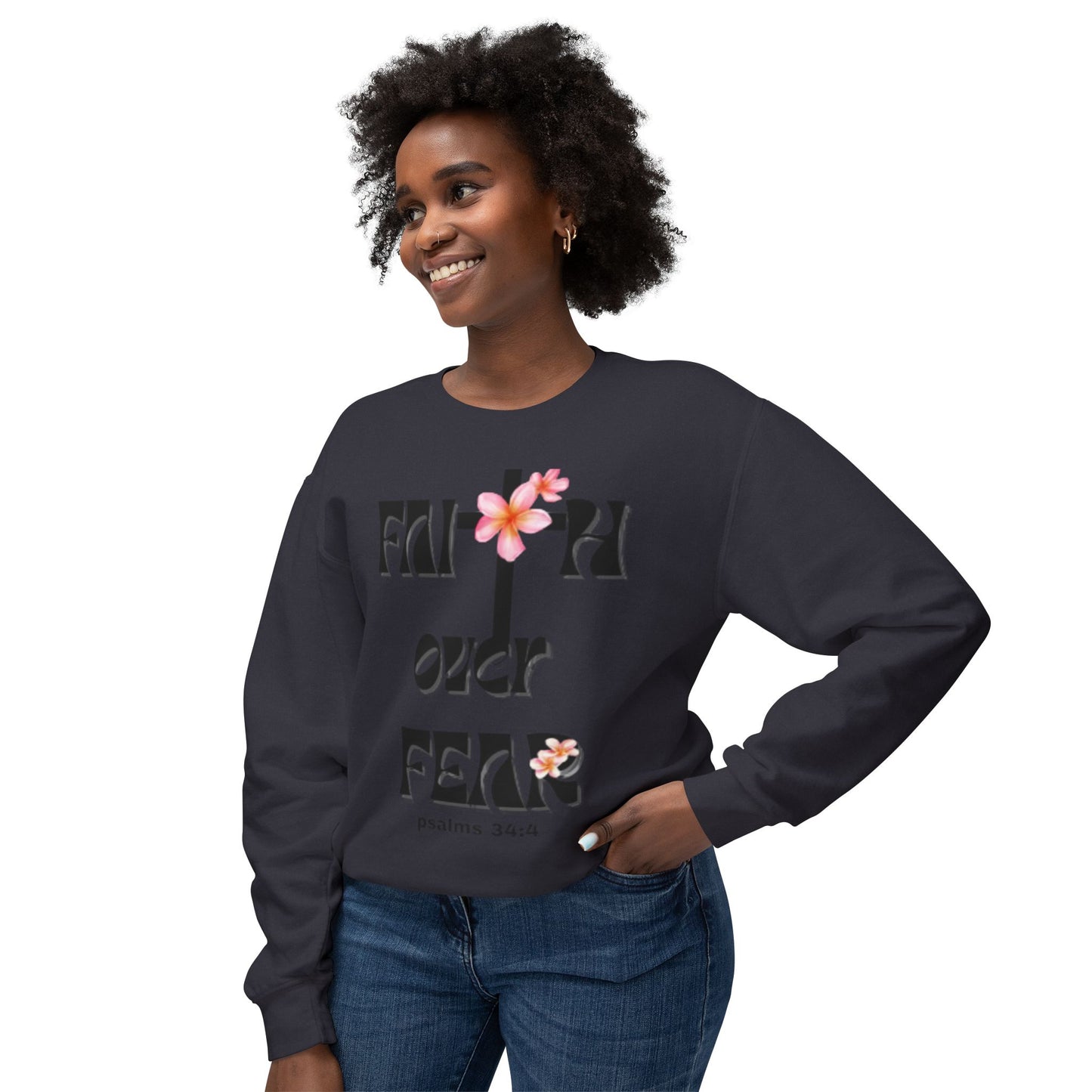 Faith Over Fear Crewneck Sweatshirt