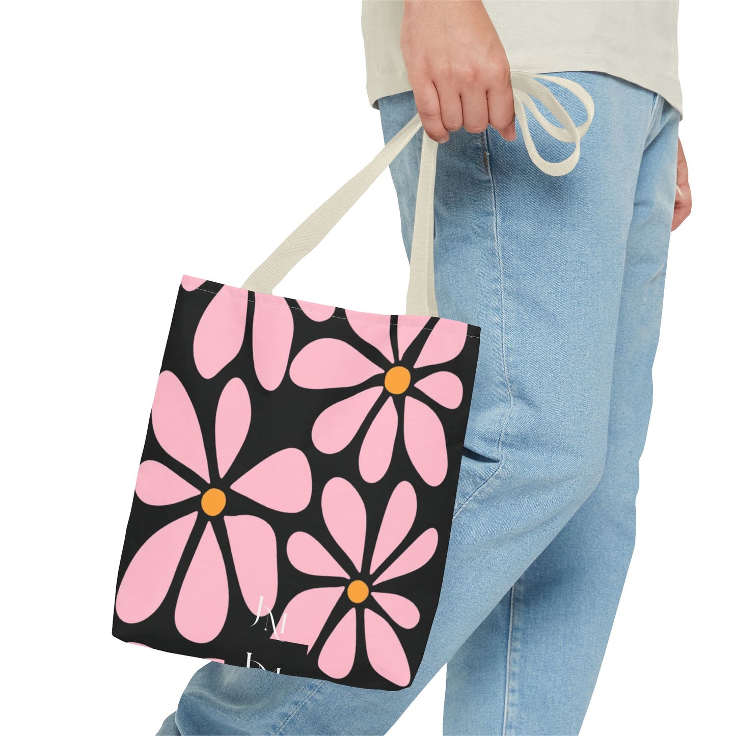 Floral Print Tote Bag