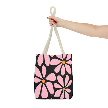 Floral Print Tote Bag