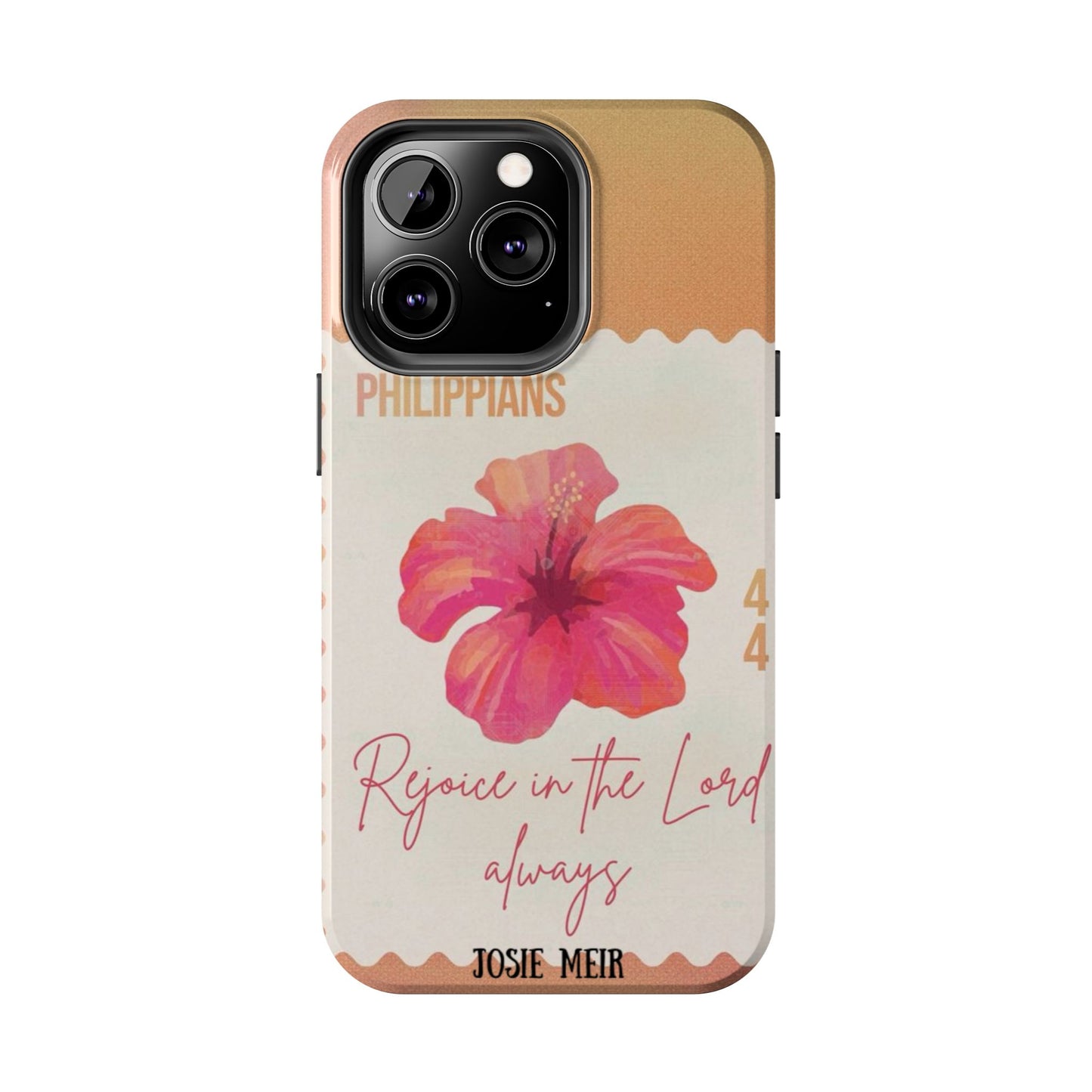 Philippians 4:4 Phone Case