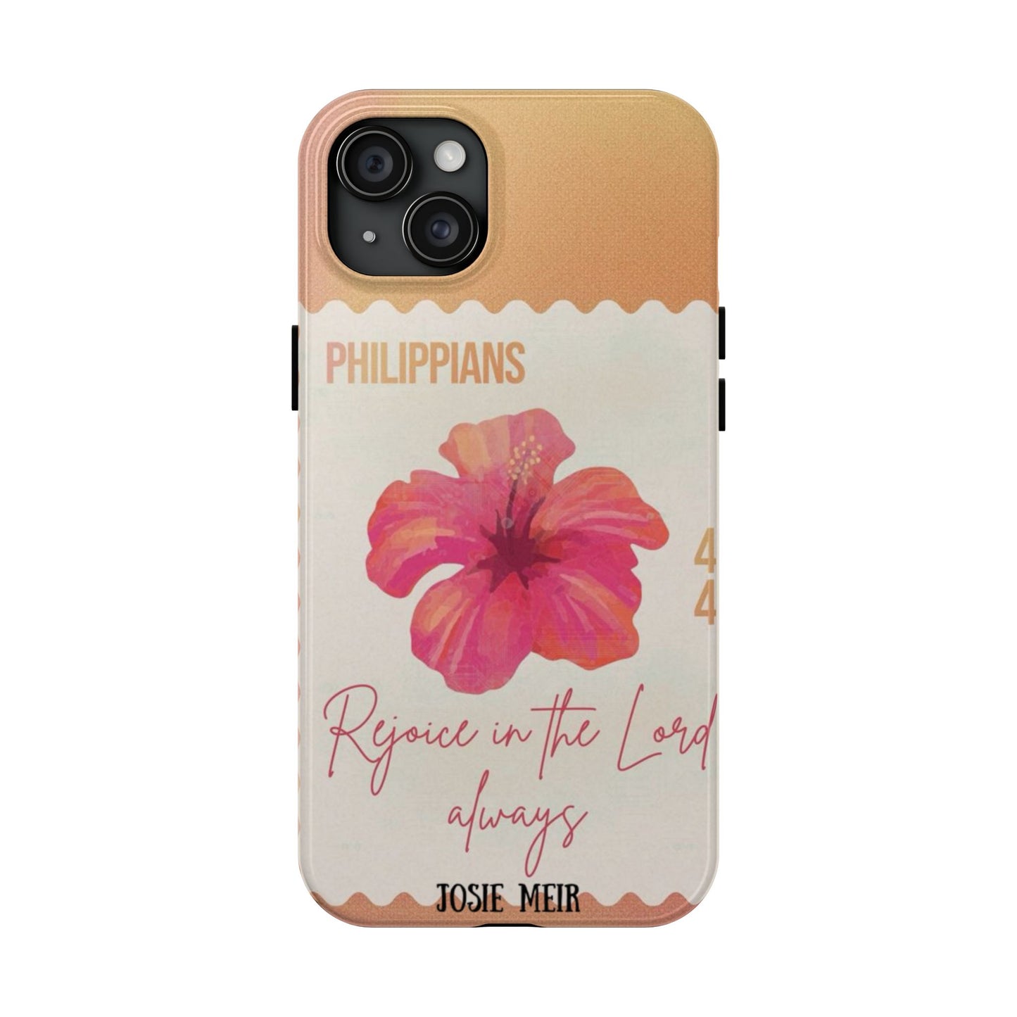 Philippians 4:4 Phone Case