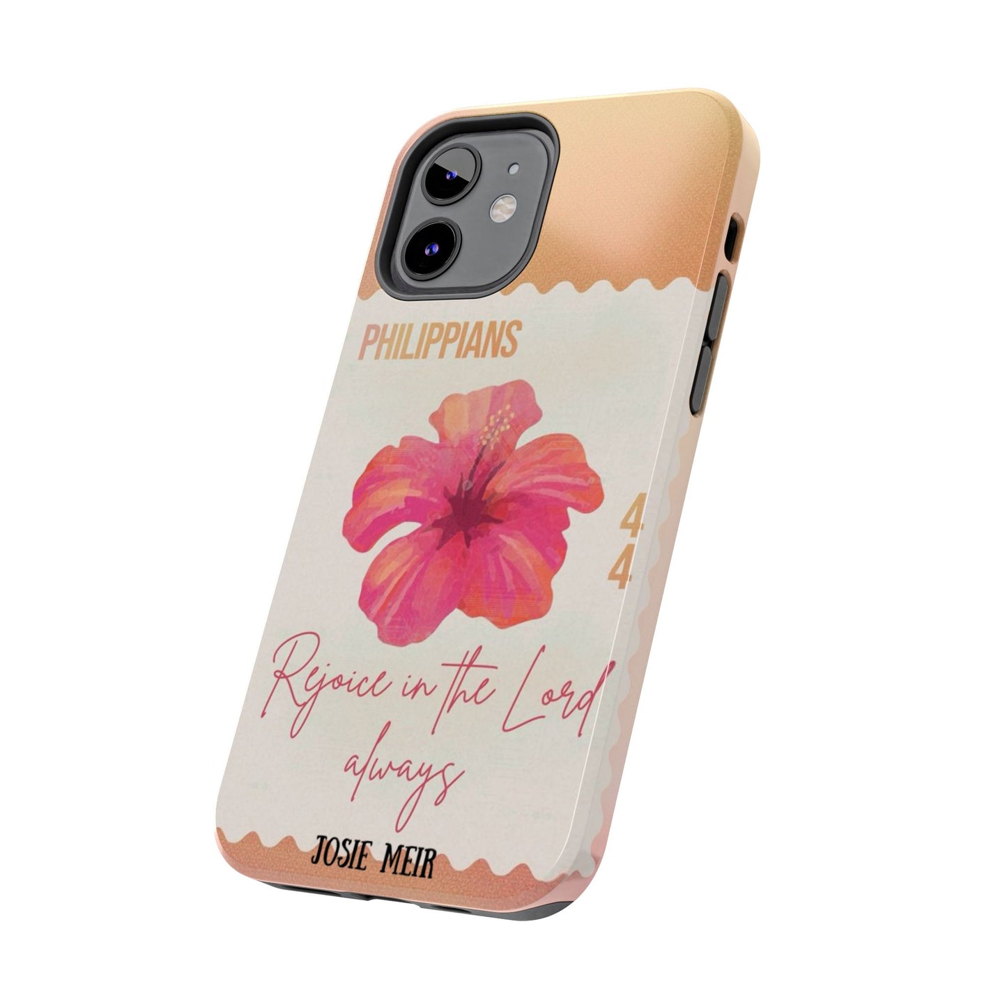 Philippians 4:4 Phone Case