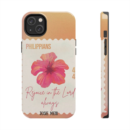 Philippians 4:4 Phone Case