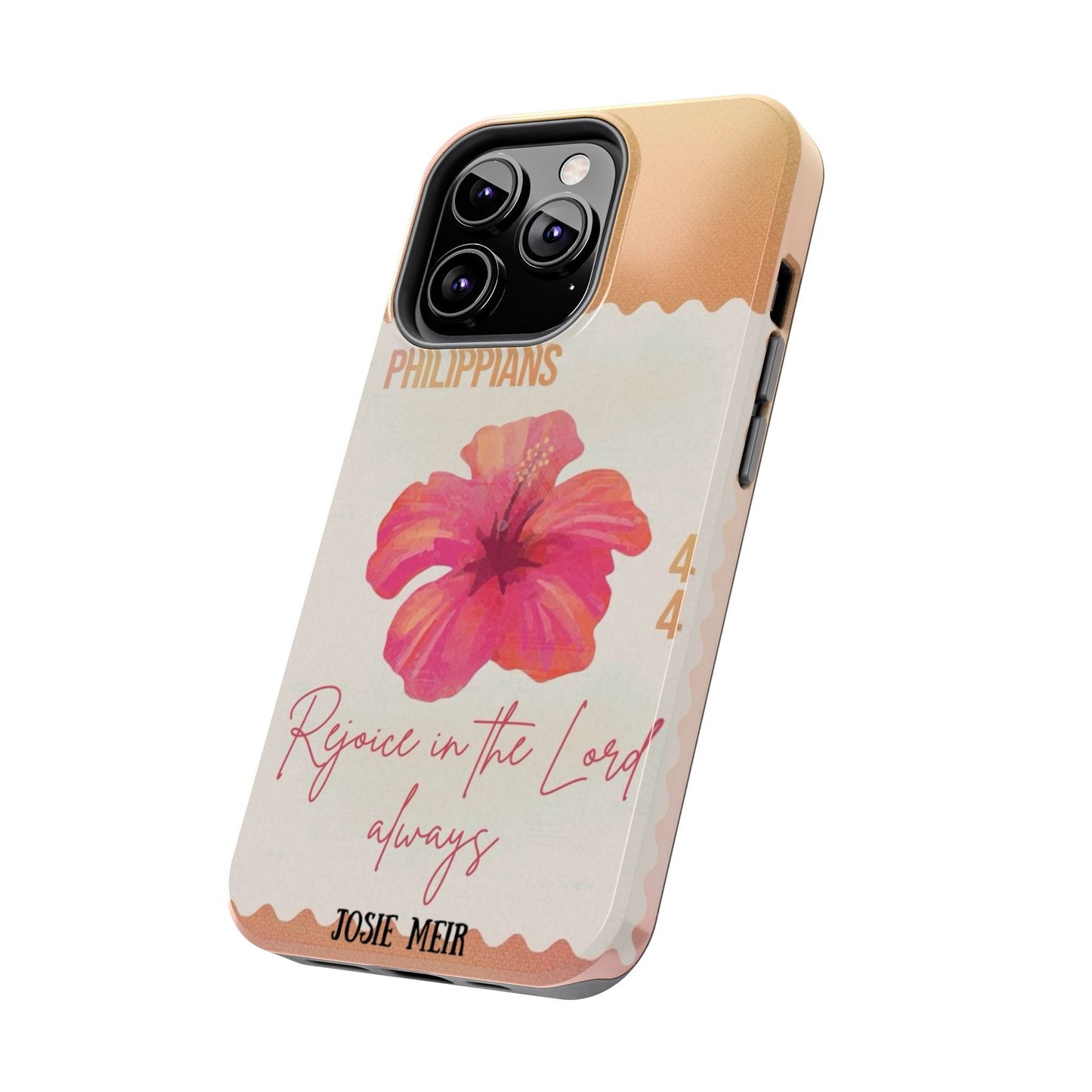 Philippians 4:4 Phone Case