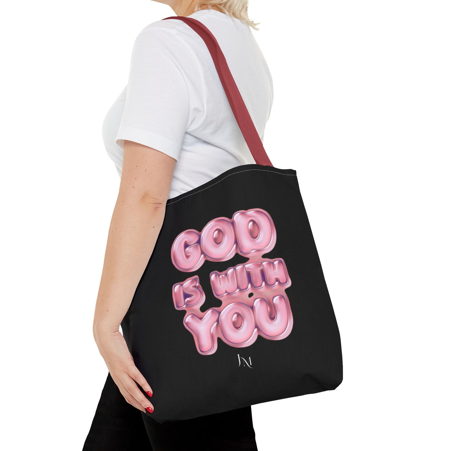 God is With You Tote Bag