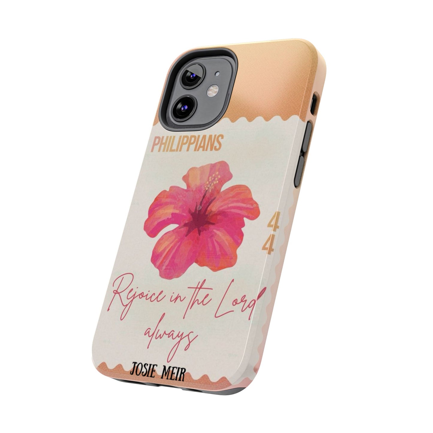 Philippians 4:4 Phone Case