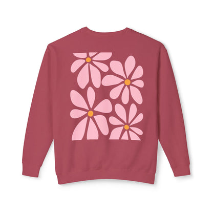 Chic Unisex Crewneck Sweatshirt with 'Oh La La' Design, Casual Fashion, Gift for Her, Cozy Style, Everyday Use