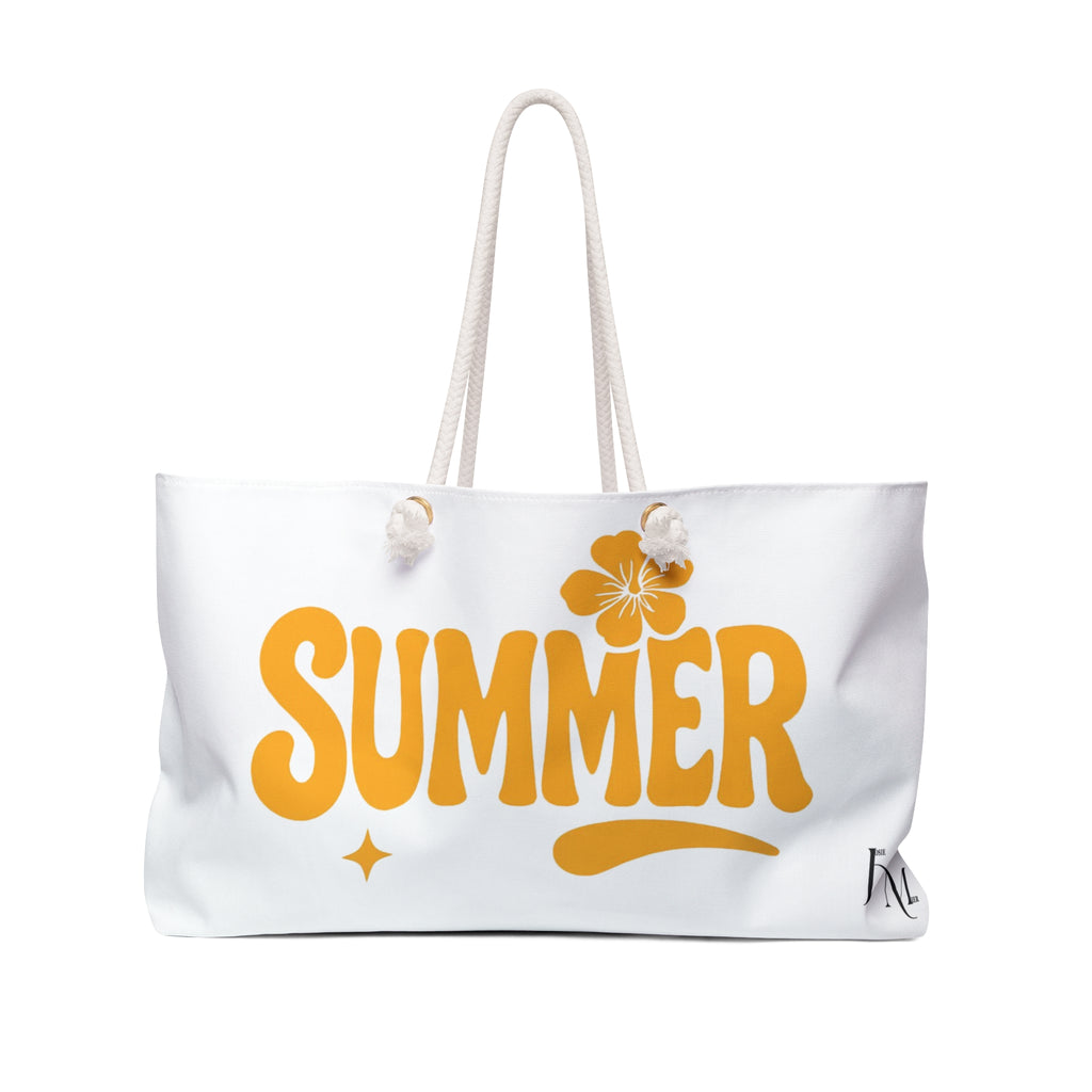 Retro Floral Surf Tote