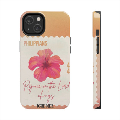 Philippians 4:4 Phone Case