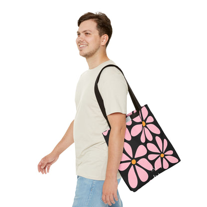 Floral Print Tote Bag