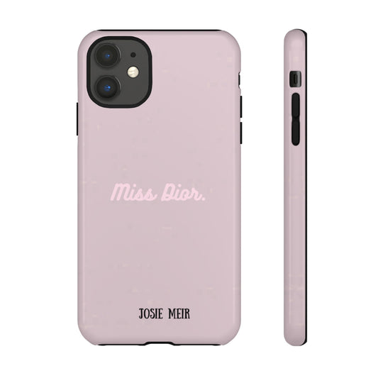 Stylish Phone Case for Trendsetters, Durable iPhone Cover with Miss Dior Design, Chic Gift for Her, Elegant Accessory, Fashionable [...]