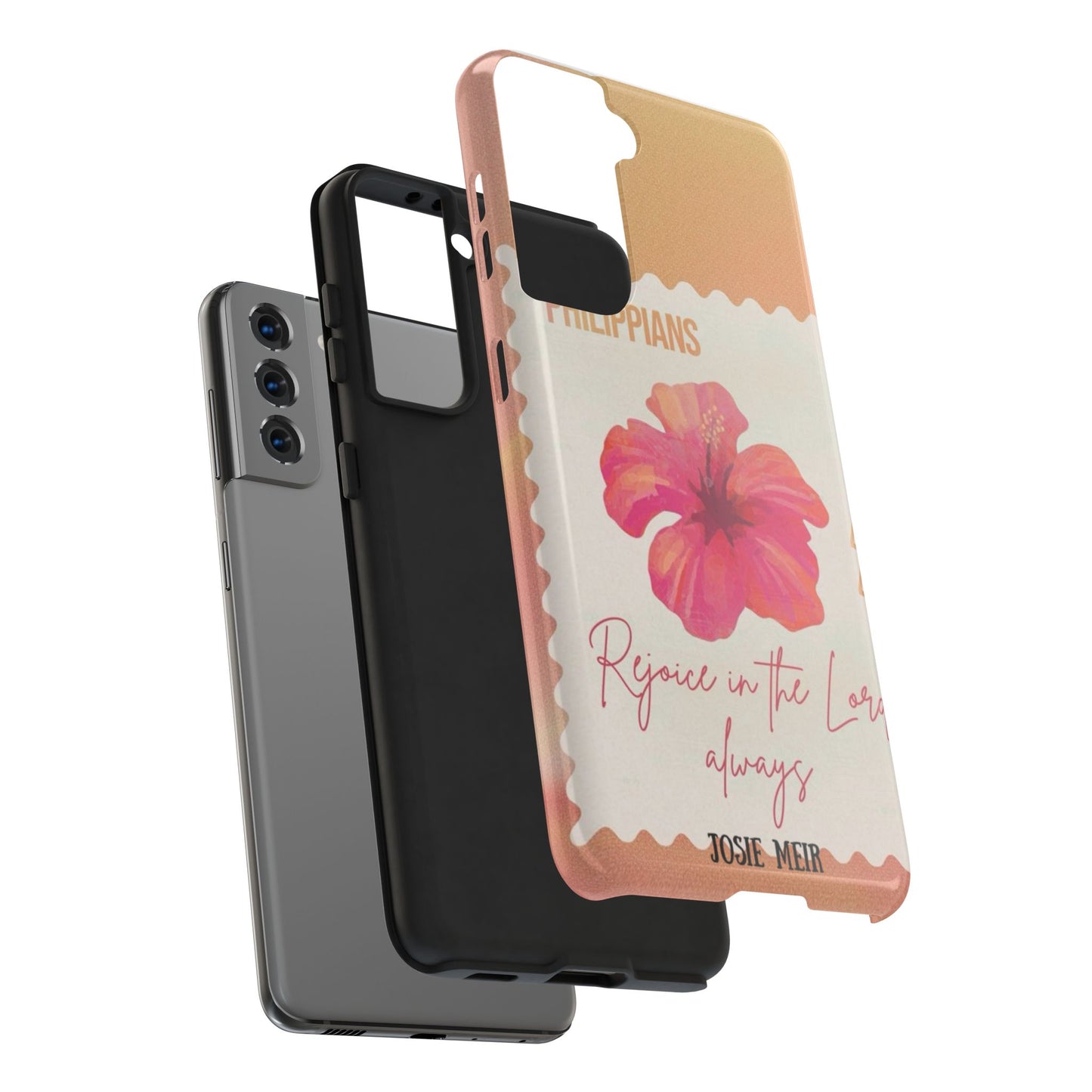 Philippians 4:4 Phone Case