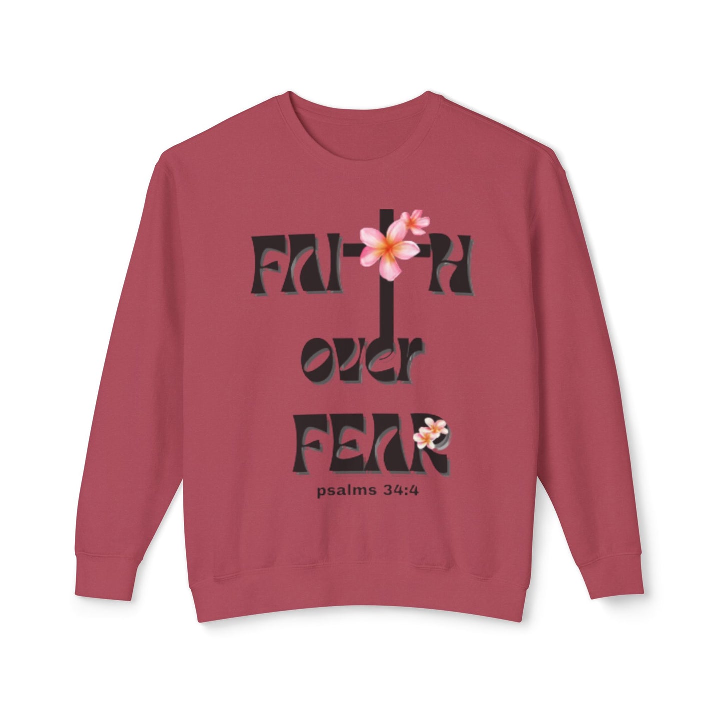 Faith Over Fear Crewneck Sweatshirt