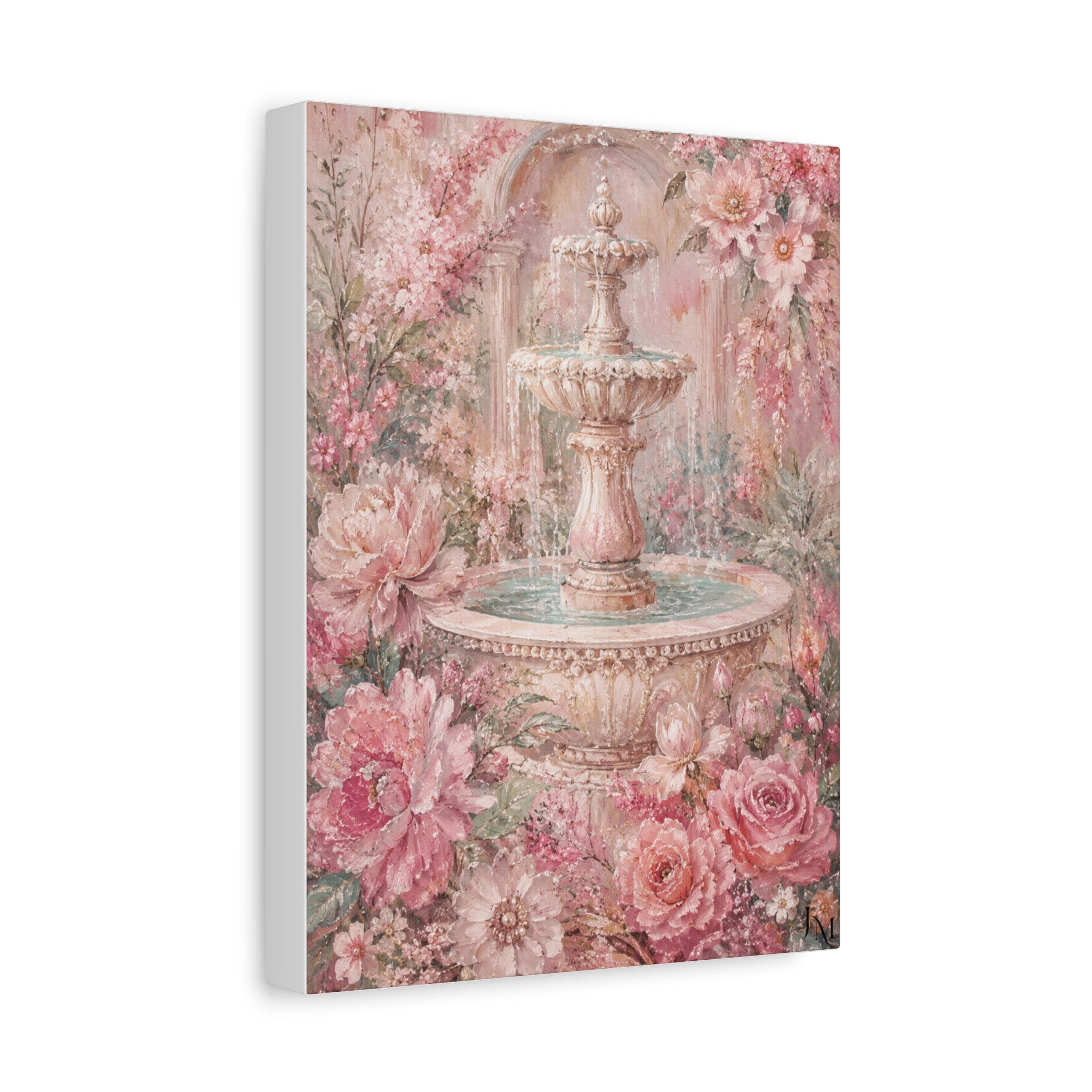 Vintage Fountain Print
