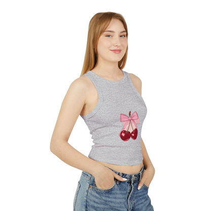 Women's Micro Rib Racer Tank Top