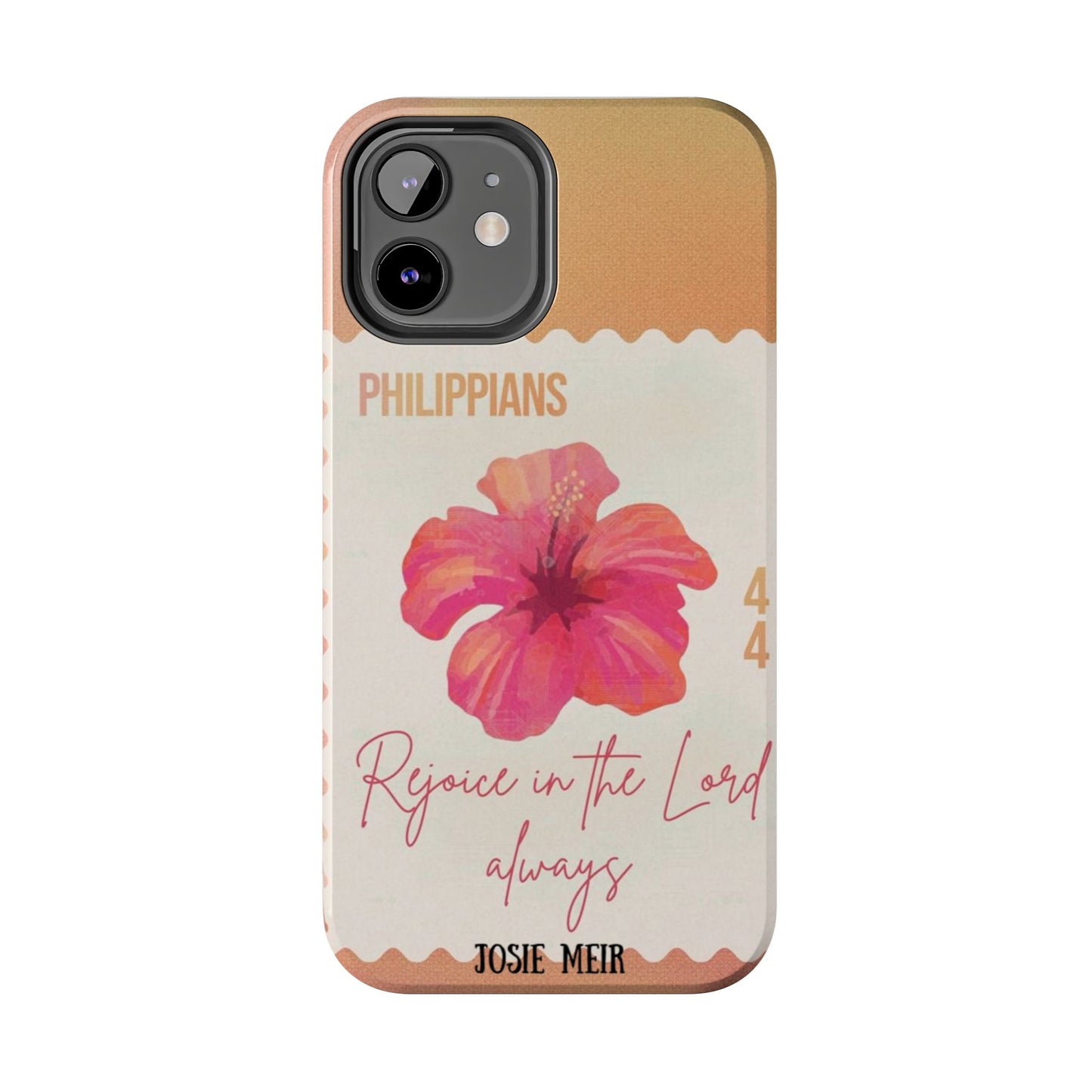 Philippians 4:4 Phone Case