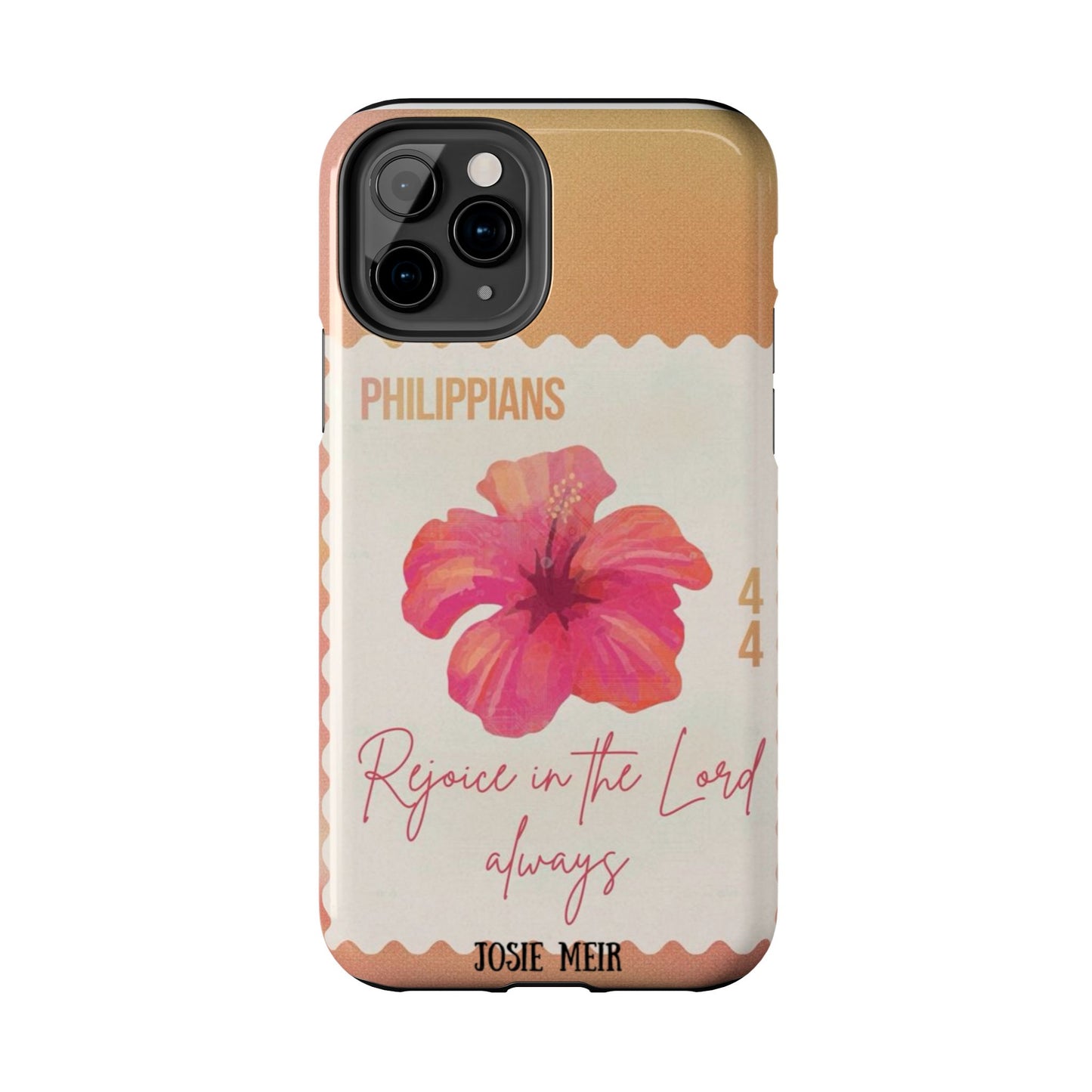 Philippians 4:4 Phone Case