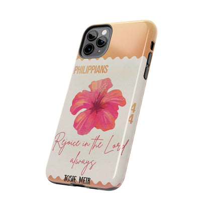 Philippians 4:4 Phone Case