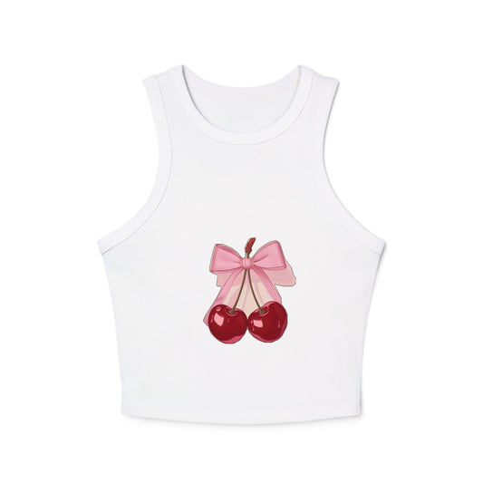 Women's Micro Rib Racer Tank Top