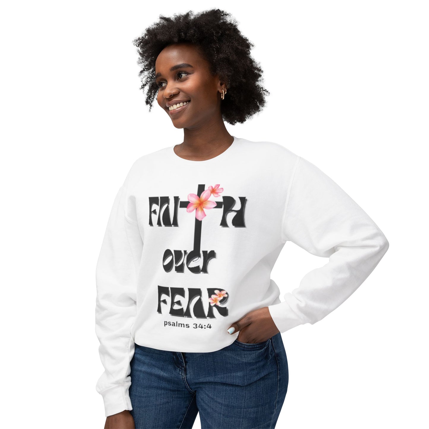 Faith Over Fear Crewneck Sweatshirt