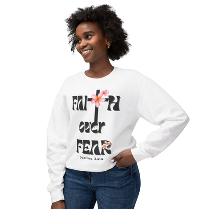 Faith Over Fear Crewneck Sweatshirt
