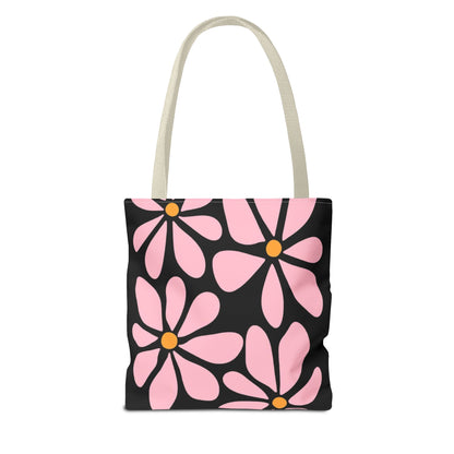 Floral Print Tote Bag