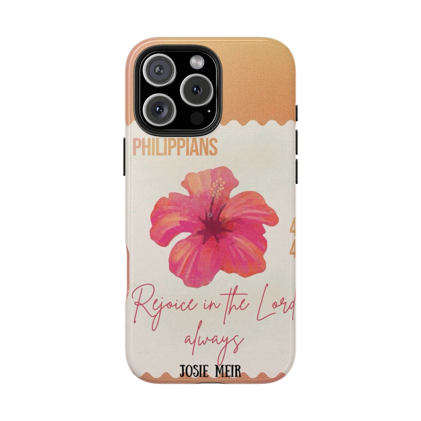 Philippians 4:4 Phone Case