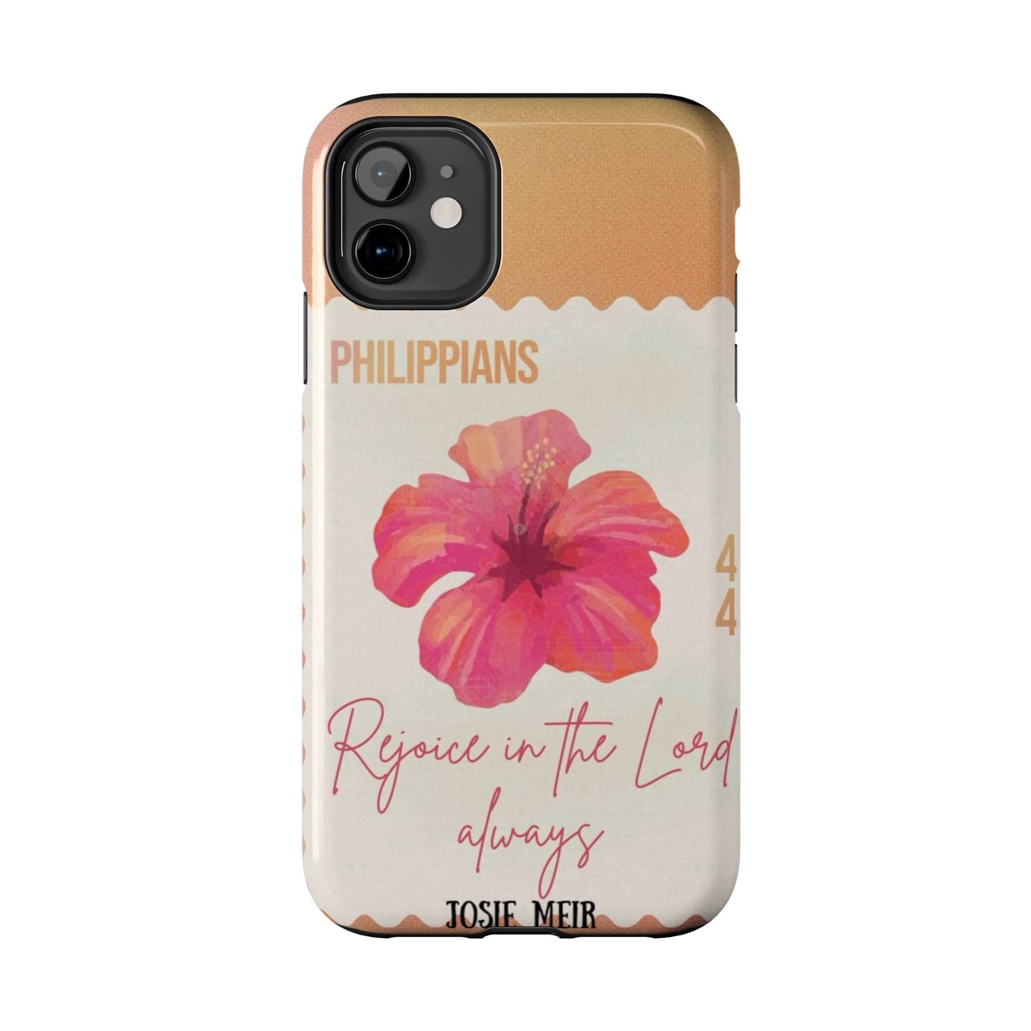 Philippians 4:4 Phone Case