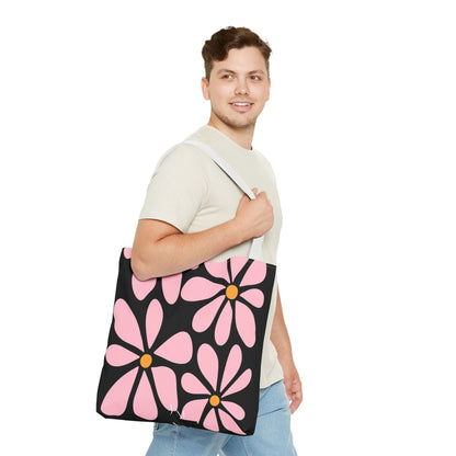 Floral Print Tote Bag